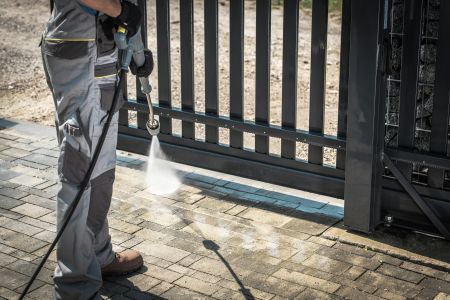 River falls pressure washing