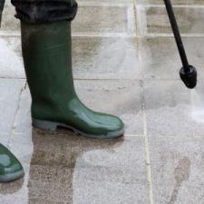 Patio cleaning